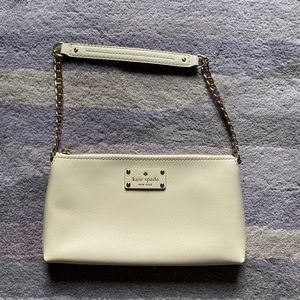 Kate Spade shoulder Bag, cream color